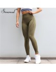 Simenual poliamid push up legginsy dla kobiet otwory wysoka talia fitness legging odzież sportowa slim moda budowy ciała jegging