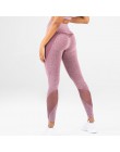 CHRLEISURE Fitness Bezszwowe legginsy dla kobiet Legging Hollow Out legginsy oddychające Jeggings damskie spodnie 4 kolor