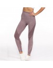 CHRLEISURE Fitness Bezszwowe legginsy dla kobiet Legging Hollow Out legginsy oddychające Jeggings damskie spodnie 4 kolor