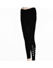 Wysoka talia Fitness legginsy kobiety Push Up treningu Legging z kieszeniami Patchwork spodnie legginsy kobiety Fitness odzież l