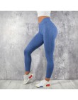 Kobiety legginsy moda fitness legginsy kobiet wysokiej talii trening leginsy solidne Patchwork legginsy Mujer 4 kolor