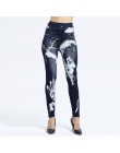 Weljuber kobiety legginsy jesień dżinsy legginsy szczupła Mock kieszeń kobieta druku Jeggings damskie Denim spodnie skinny fit