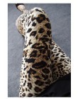 YSDNCHI 2018 moda kobiety legginsy Slim wysoka talia elastyczność legginsy Leopard drukowanie leginsy damskie spodnie bawełniane