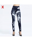 Weljuber kobiety legginsy jesień dżinsy legginsy szczupła Mock kieszeń kobieta druku Jeggings damskie Denim spodnie skinny fit