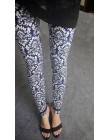 YSDNCHI 2018 moda kobiety legginsy Slim wysoka talia elastyczność legginsy Leopard drukowanie leginsy damskie spodnie bawełniane