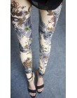 YSDNCHI 2018 moda kobiety legginsy Slim wysoka talia elastyczność legginsy Leopard drukowanie leginsy damskie spodnie bawełniane