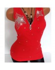 Dobry odcinek 5 gwiazdek frezowanie Tee koszulka bawełniana kobiety letnie koszulki z krótkim rękawem Sexy Zipper V Neck top bez