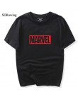 Nowy 2018 MARVEL t koszula kobieta bawełna z krótkimi rękawami na co dzień mężczyzna tshirt marvel koszulki z krótkim rękawem to