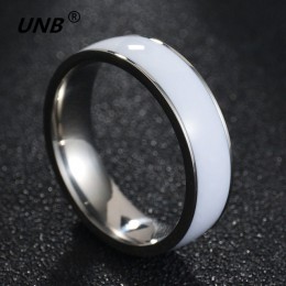 UNB cena fabryczna modna hurtownie czarny olej Drip pierścienie kobiety Wedding Ring w kolorze czarnym kolor koniczyny pierścień
