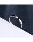 CACANA pierścienie ze stali nierdzewnej dla kobiet mężczyzn proste jeden cyrkon modna biżuteria zaręczynowa pierścienie dla mężc