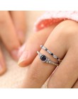 Vienkim owalne zielony CZ kryształy obrączki dla kobiet Micro betonowa AAA cyrkon pierścionek zaręczynowy damska biżuteria Anel 