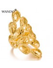 Wando Classic mogą bezpłatny rozmiar Phoenix złoty kolor pierścionki dla kobiet Ramadan arabski etiopski biżuteria upominki na i