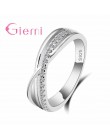 Giemi moda biżuteria cena hurtowa najwyższej jakości 925 Sterling Silver Rings dla kobiet Wedding Party biżuteria