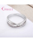 Giemi moda biżuteria cena hurtowa najwyższej jakości 925 Sterling Silver Rings dla kobiet Wedding Party biżuteria