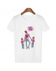 New Arrival 2019 T koszula Vogue Tee Shirt modne koreańskie ubrania Harajuku Kawaii biały T-shirt Super mama koszulka damska mat