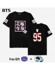 W Kpop Bangtan chłopcy T Shirt Jungkook Streetwear Harajuku wygodne kobiety/mężczyźni na co dzień zaoszczędzić mi skrzydła koszu