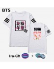 W Kpop Bangtan chłopcy T Shirt Jungkook Streetwear Harajuku wygodne kobiety/mężczyźni na co dzień zaoszczędzić mi skrzydła koszu