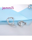 Jemmin grzywny 925 Sterling Silver DIY biżuteria akcesoria dla kolczyki Handmade ustalenia kolczyk Earwire armatura haki Leverba