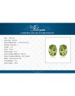 JewelryPalace owalne 1.8ct naturalny zielony Peridot Birthstone stadniny kolczyki oryginalne 925 Sterling Silver biżuteria nie z