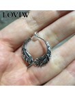 Zakrzywione pióra kolczyki nowy 925 sterling silver biżuteria bohemia thomas style moda dla kobiet hoop kolczyki hiperbola etnic