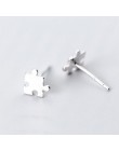 Ruifan nowy nabytek prawdziwej 925 Sterling Silver gry Puzzle stadniny kolczyki oryginalne srebro biżuteria Brincos YEA149