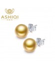 ASHIQI 100% naturalna perła słodkowodna kolczyki prawdziwe 925 Sterling Silver stadniny kolczyk perła dostawca biżuterii dla kob