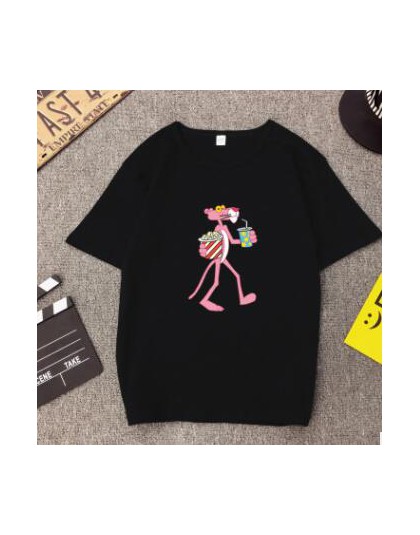 Cute Cartoon drukuj kobiety koszulka wiosna lato nowy krótki rękaw O szyi bawełna elastan T shirt Femme luźne kobiet topy