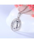 100% S925 sterling silver hollow retro moda owalne luksusowe ślubne eleganckie party prezent na Walentynki