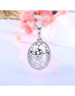 100% S925 sterling silver hollow retro moda owalne luksusowe ślubne eleganckie party prezent na Walentynki