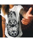 CDJLFH Tshirt moda kobiety lato T Shirt krótkie drukowane topy Kawaii koszulka 2018 Sexy śmieszne Feminino koszulki Camiseta Fem