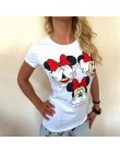 CDJLFH Tshirt moda kobiety lato T Shirt krótkie drukowane topy Kawaii koszulka 2018 Sexy śmieszne Feminino koszulki Camiseta Fem