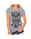 CDJLFH Tshirt moda kobiety lato T Shirt krótkie drukowane topy Kawaii koszulka 2018 Sexy śmieszne Feminino koszulki Camiseta Fem