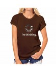 CDJLFH Tshirt moda kobiety lato T Shirt krótkie drukowane topy Kawaii koszulka 2018 Sexy śmieszne Feminino koszulki Camiseta Fem