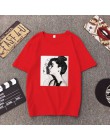 Nowy koreański druku ulzzang z krótkim rękawem kobiet T-shirt kobiet luźne najniższy T-shirt plus size Femme dziewczyny WNVTX12