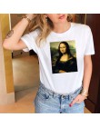 Nowych kobiet T koszula Van gogha sztuki obraz olejny krata druku śliczne Plus rozmiar kobiet T-shirt na co dzień Harajuku koszu