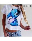 ZSIIBO OCNVTX16 ucha drukowane koszulki dla kobiet koszulkę femme camisetas poleras de mujer tshirt kobiet t shirty kobiet topy