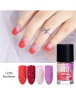 BORN PRETTY 9 ml odkleić lakier do paznokci wrażliwy na światło słoneczne zmiana koloru lakier lakier 8 kolorowy żelowy lakier d