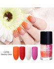 BORN PRETTY 9 ml odkleić lakier do paznokci wrażliwy na światło słoneczne zmiana koloru lakier lakier 8 kolorowy żelowy lakier d