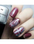 Urodzony doświadczenie Nail Art tłoczenia polski Pearl słodki styl polski drukowanie do tłoczenia paznokci znikają lakier tłocze