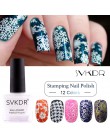 SVKDR 7 ML lakier do stempli i tłoczenia polski Nail Art 12 kolory opcjonalnie tłoczenia lakier do paznokci w sprayu Vernis A On