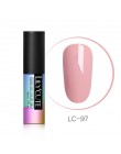 LILYCUTE lakier do paznokci 5 ML 175 kolor serii żel polski paznokci lakier do paznokci UV LED Soak-off żel lakier vernis Semi P