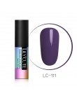 LILYCUTE lakier do paznokci 5 ML 175 kolor serii żel polski paznokci lakier do paznokci UV LED Soak-off żel lakier vernis Semi P