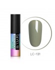 LILYCUTE lakier do paznokci 5 ML 175 kolor serii żel polski paznokci lakier do paznokci UV LED Soak-off żel lakier vernis Semi P