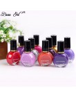 Beau Gel 10 ml lakier do paznokci Transfer polski Nail Art płyta Stamp kolorowe drukowanie polski Manicure dla DIY tłoczenia paz