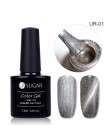 UR cukier 7.5 ml Cat Eye żel do paznokci polski 3D żel magnetyczny UV lakier kameleon holograficzny brokat żel Soak Off lakier ż