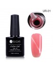 UR cukier 7.5 ml Cat Eye żel do paznokci polski 3D żel magnetyczny UV lakier kameleon holograficzny brokat żel Soak Off lakier ż