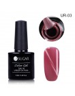 UR cukier 7.5 ml Cat Eye żel do paznokci polski 3D żel magnetyczny UV lakier kameleon holograficzny brokat żel Soak Off lakier ż