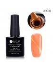 UR cukier 7.5 ml Cat Eye żel do paznokci polski 3D żel magnetyczny UV lakier kameleon holograficzny brokat żel Soak Off lakier ż