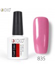 GDCOCO lakier żelowy do paznokci 50 kolorów do salonu paznokci Beauty Spa używany przez długi trwały polish Nailgel 8 ml lakier 