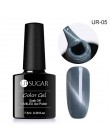 UR cukier 7.5 ml Cat Eye żel do paznokci polski 3D żel magnetyczny UV lakier kameleon holograficzny brokat żel Soak Off lakier ż